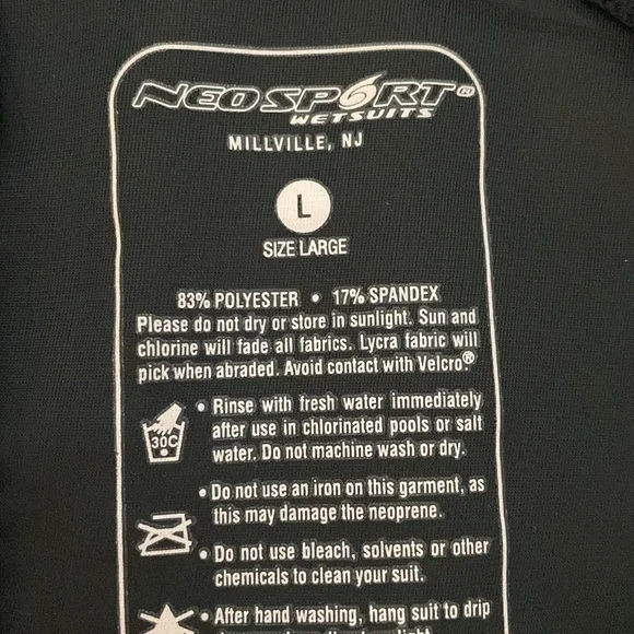 NeoSport WetSuit 50 Plus  UV Shield  New With Tags size Large - Picture 12 of 13